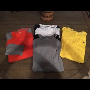 4 Long sleeve Nike t-shirts